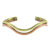 Wholesale Copper Wave Magnetic Bangle